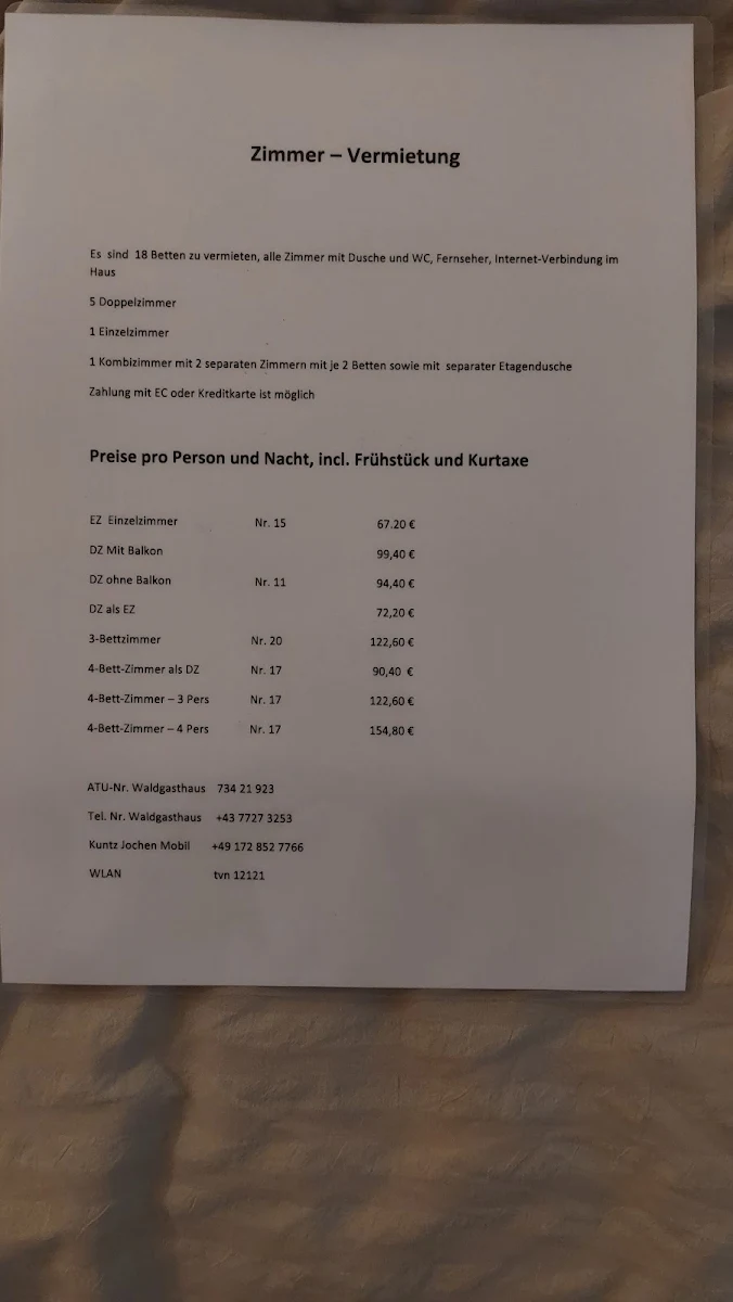 Speisekarte photo 6