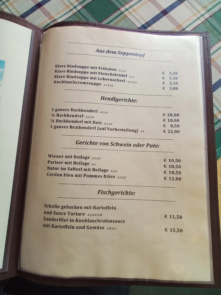Speisekarte photo 3