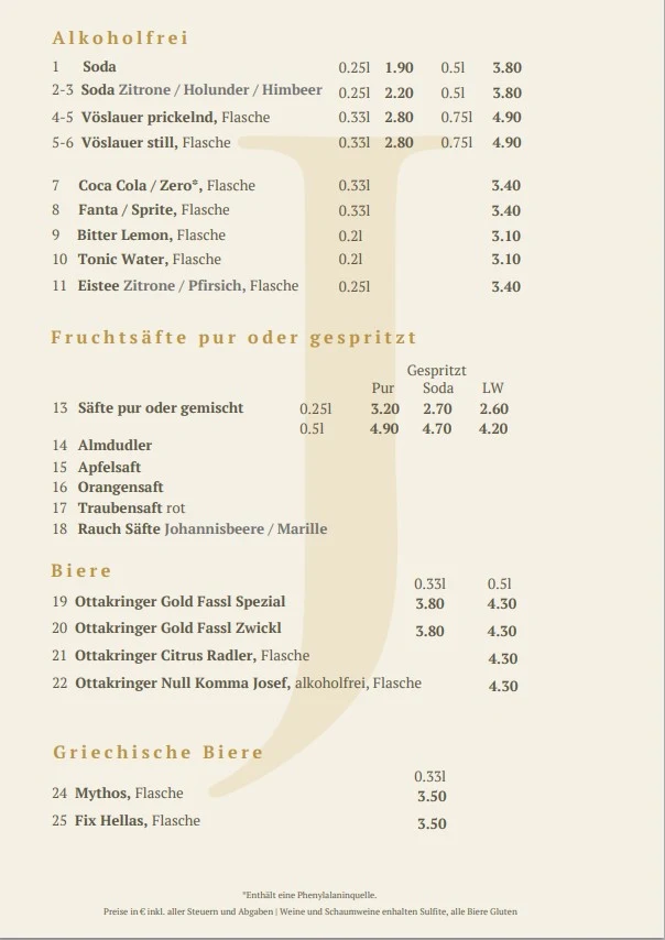 Speisekarte photo 9