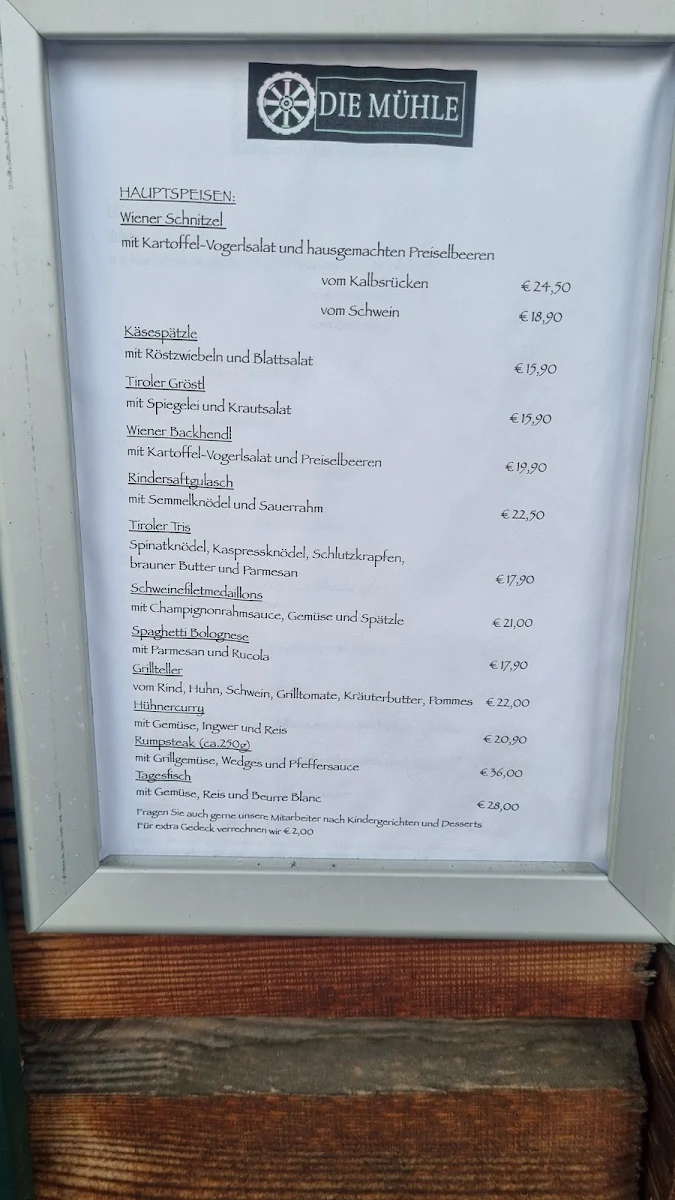 Speisekarte photo 3