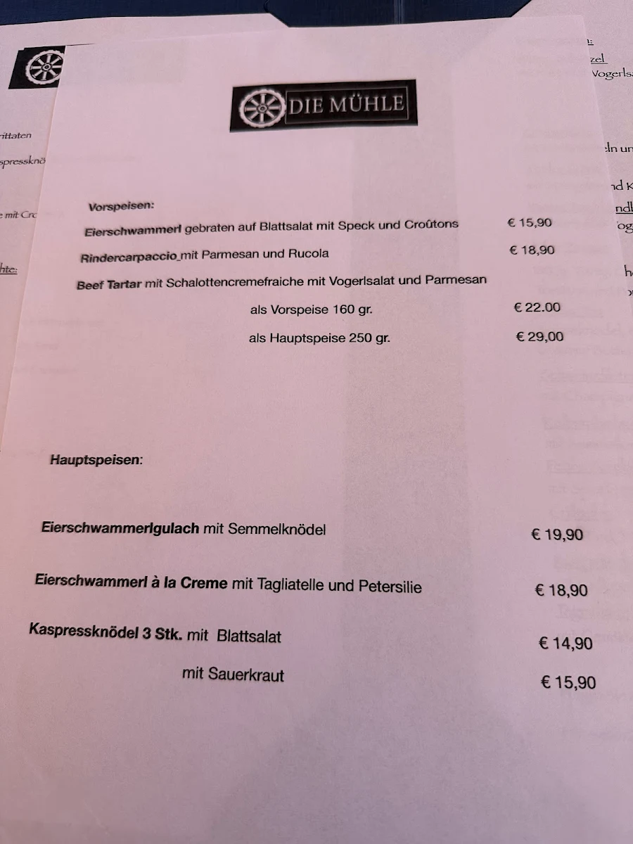 Speisekarte photo 8