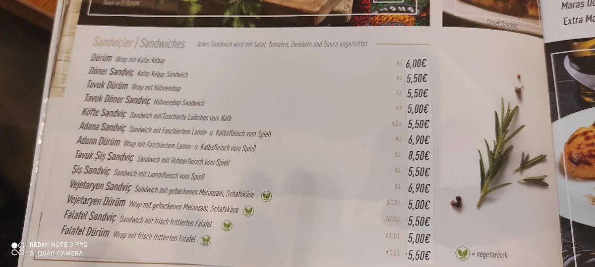 Speisekarte photo 10
