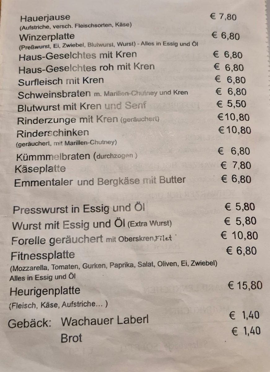 Speisekarte photo 3