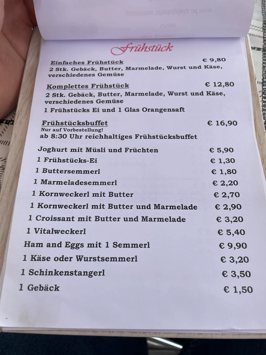 Speisekarte photo 3