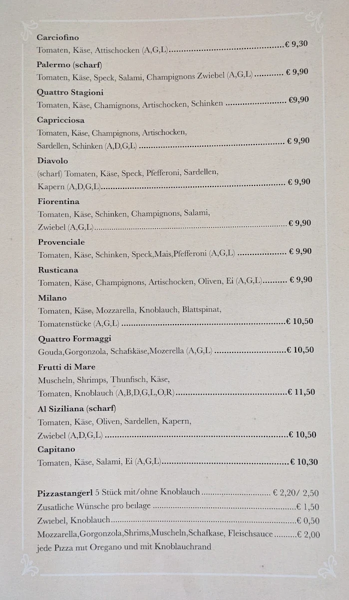 Speisekarte photo 1