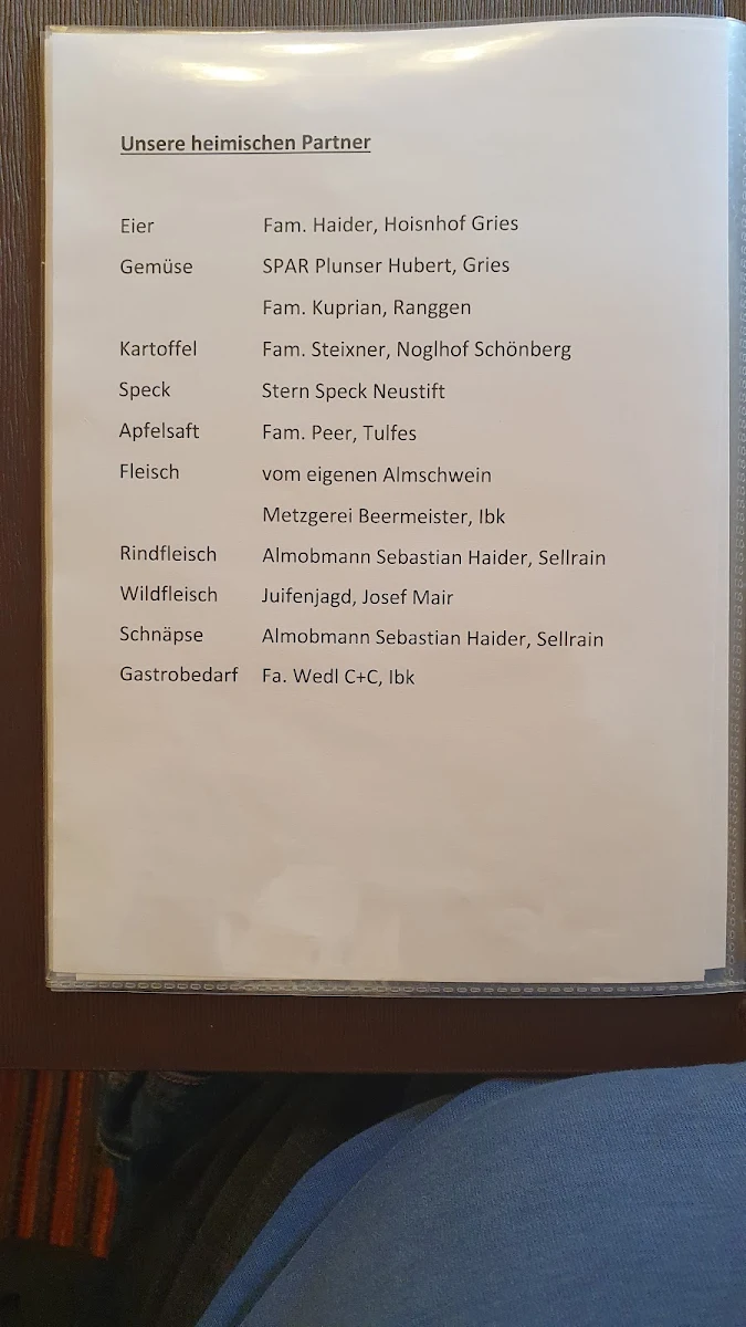 Speisekarte photo 9