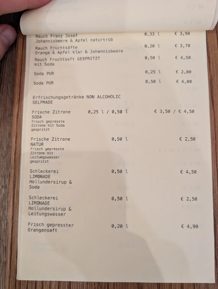 Speisekarte photo 1