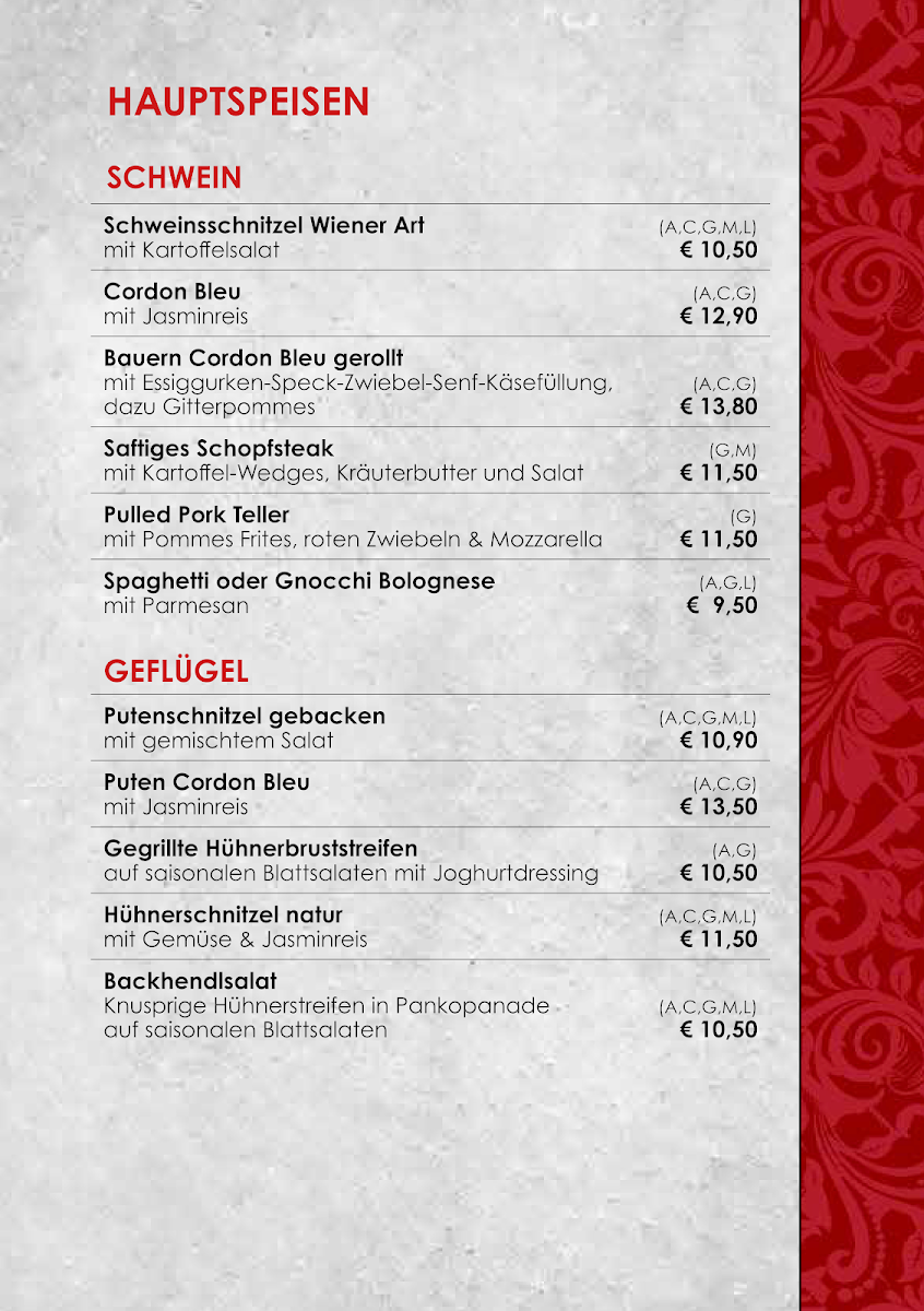 Speisekarte photo 6