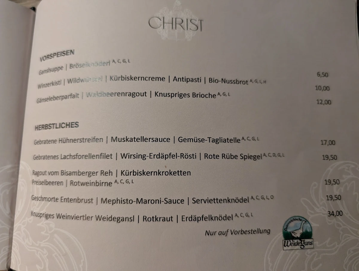 Speisekarte photo 6