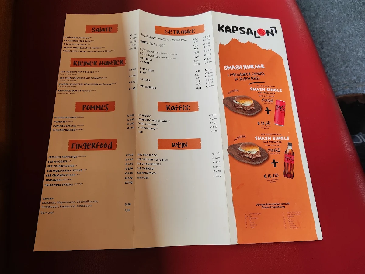 Speisekarte photo 2
