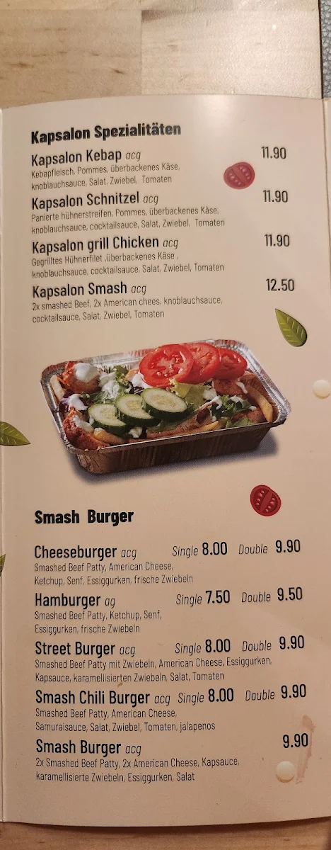 Speisekarte photo 5