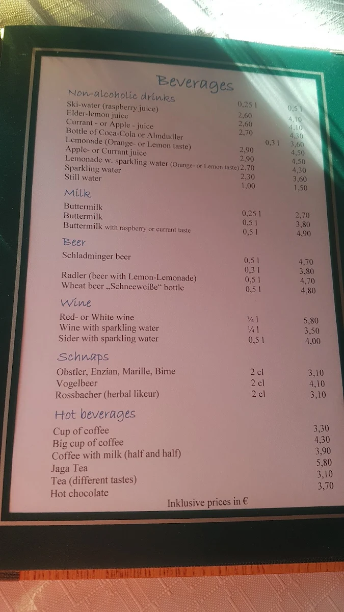 Speisekarte photo 7