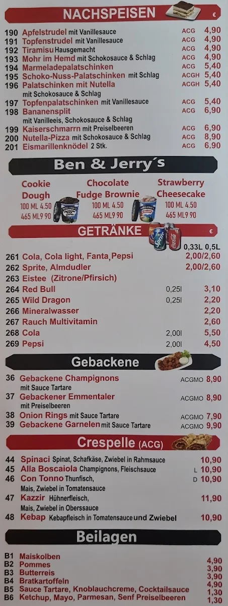 Speisekarte photo 5