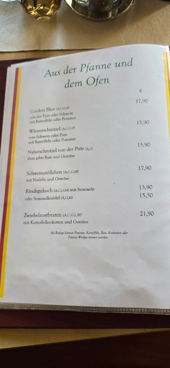 Speisekarte photo 3