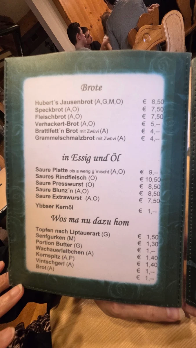 Speisekarte photo 1