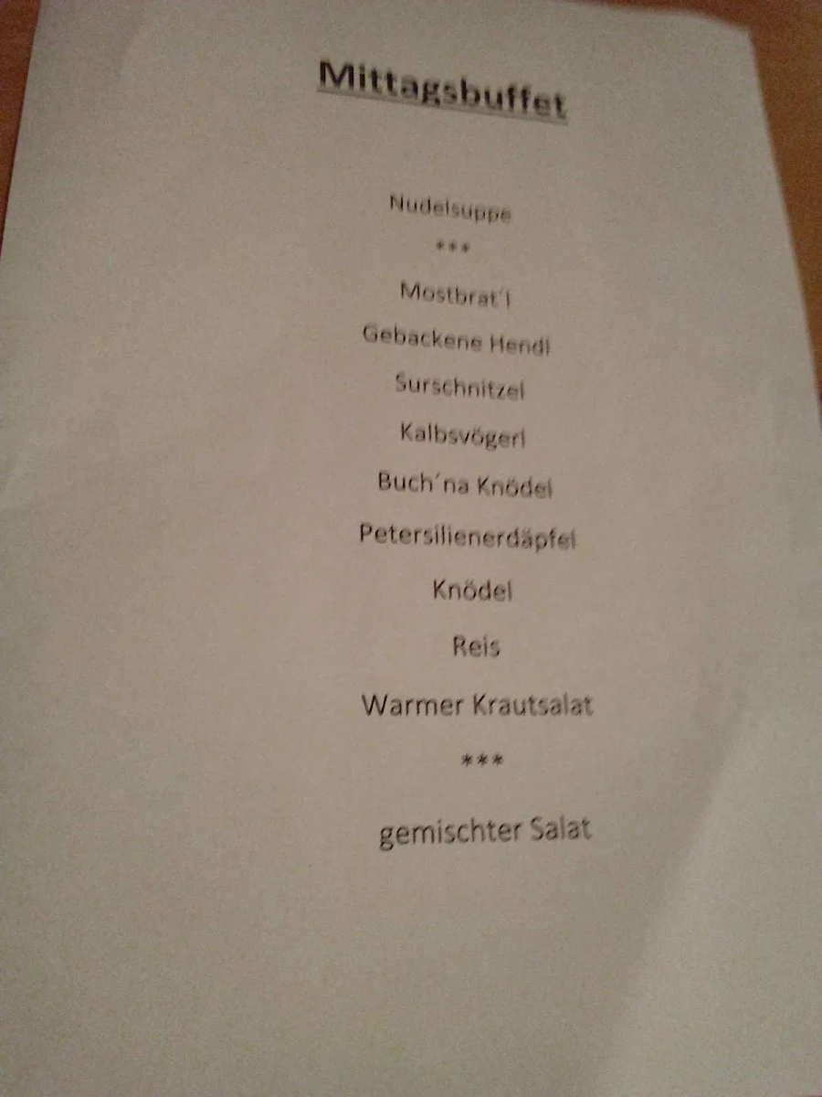 Speisekarte photo 2