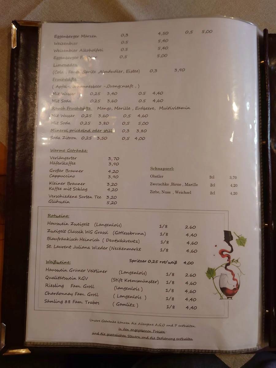 Speisekarte photo 1