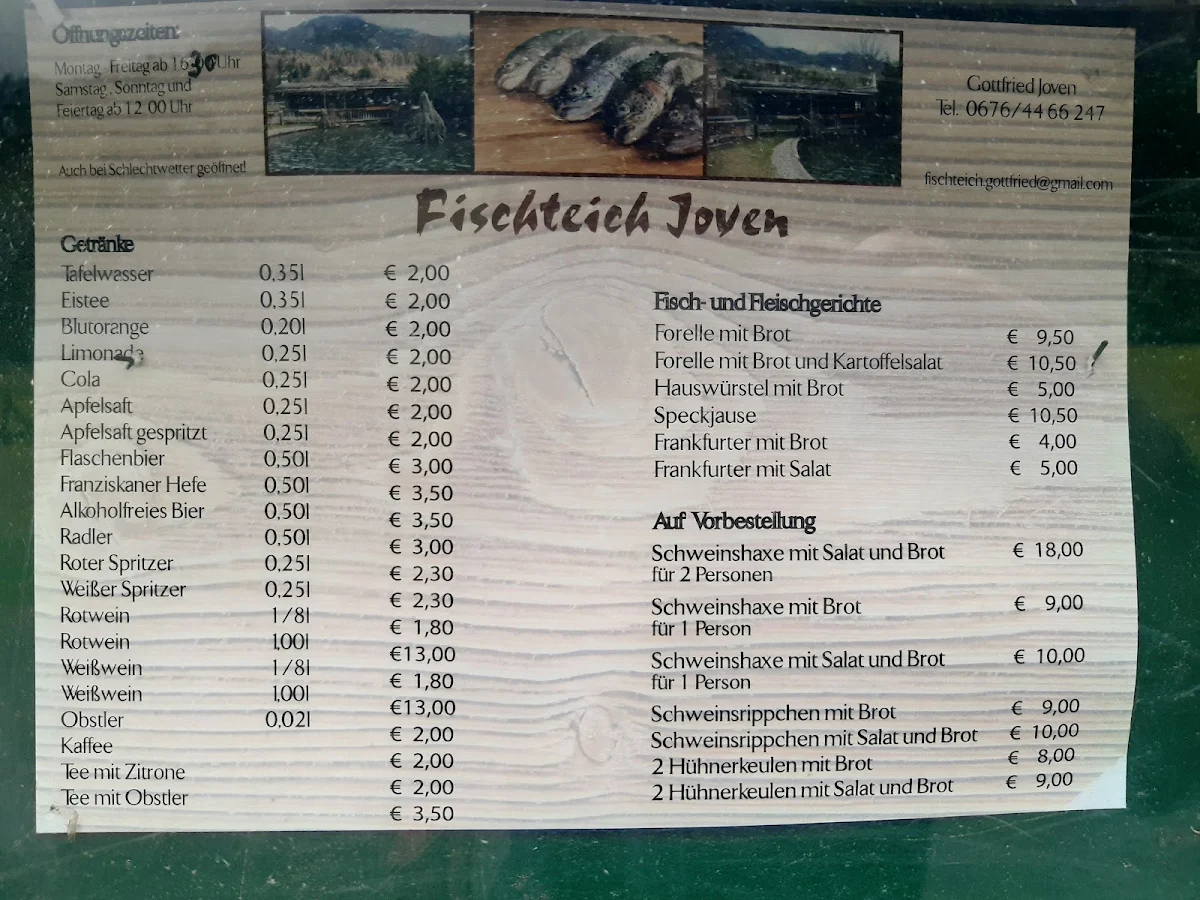 Speisekarte photo 2
