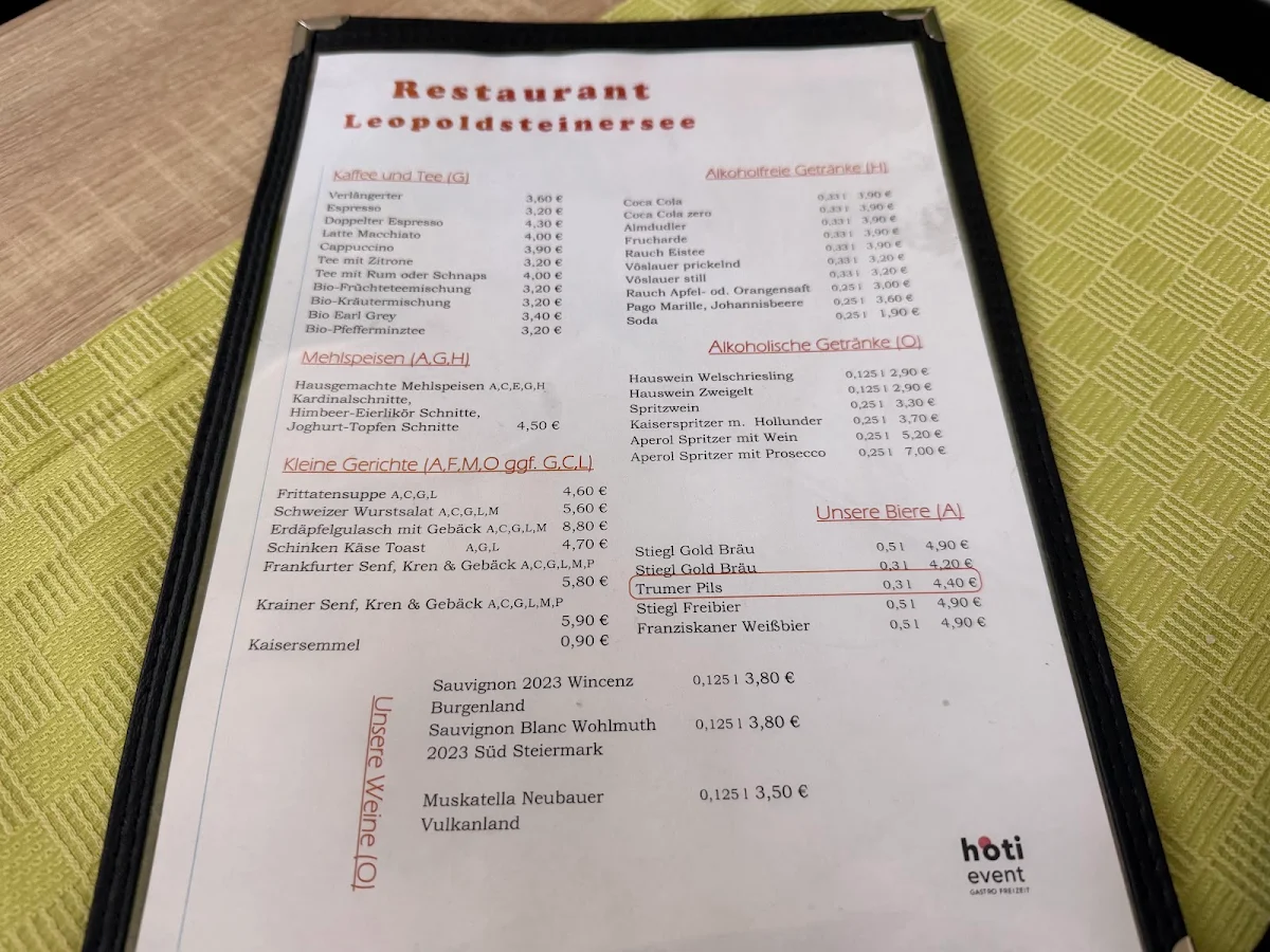 Speisekarte photo 1