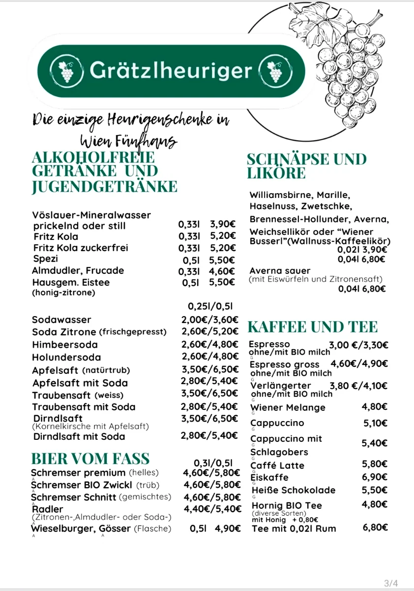 Speisekarte photo 2