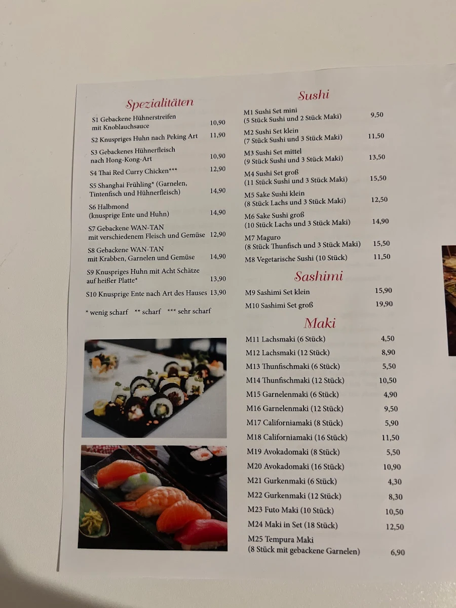 Speisekarte photo 1