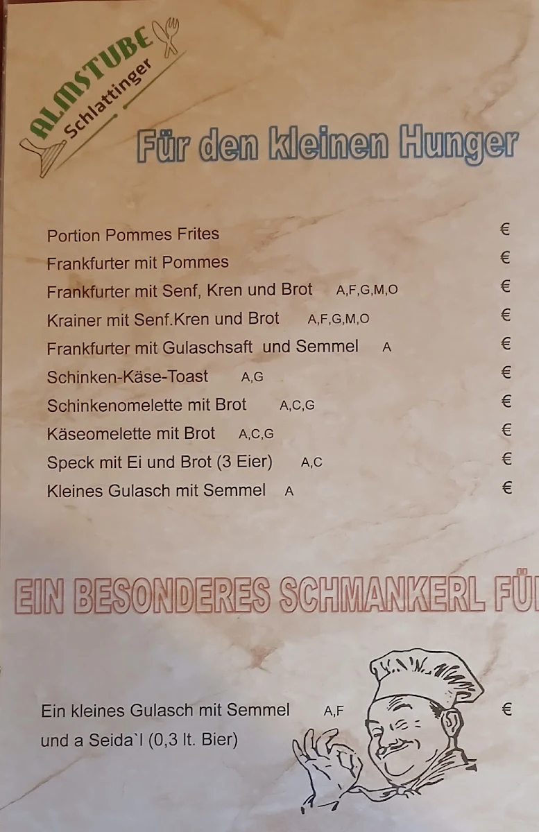 Speisekarte photo 1