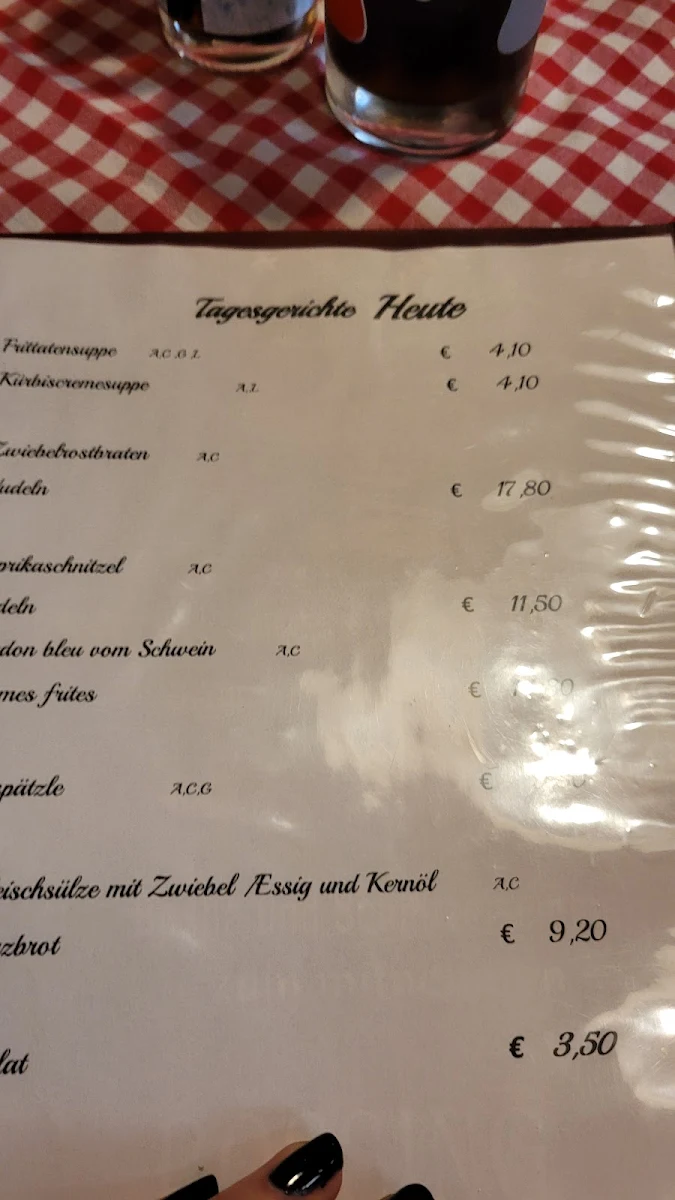 Speisekarte photo 6