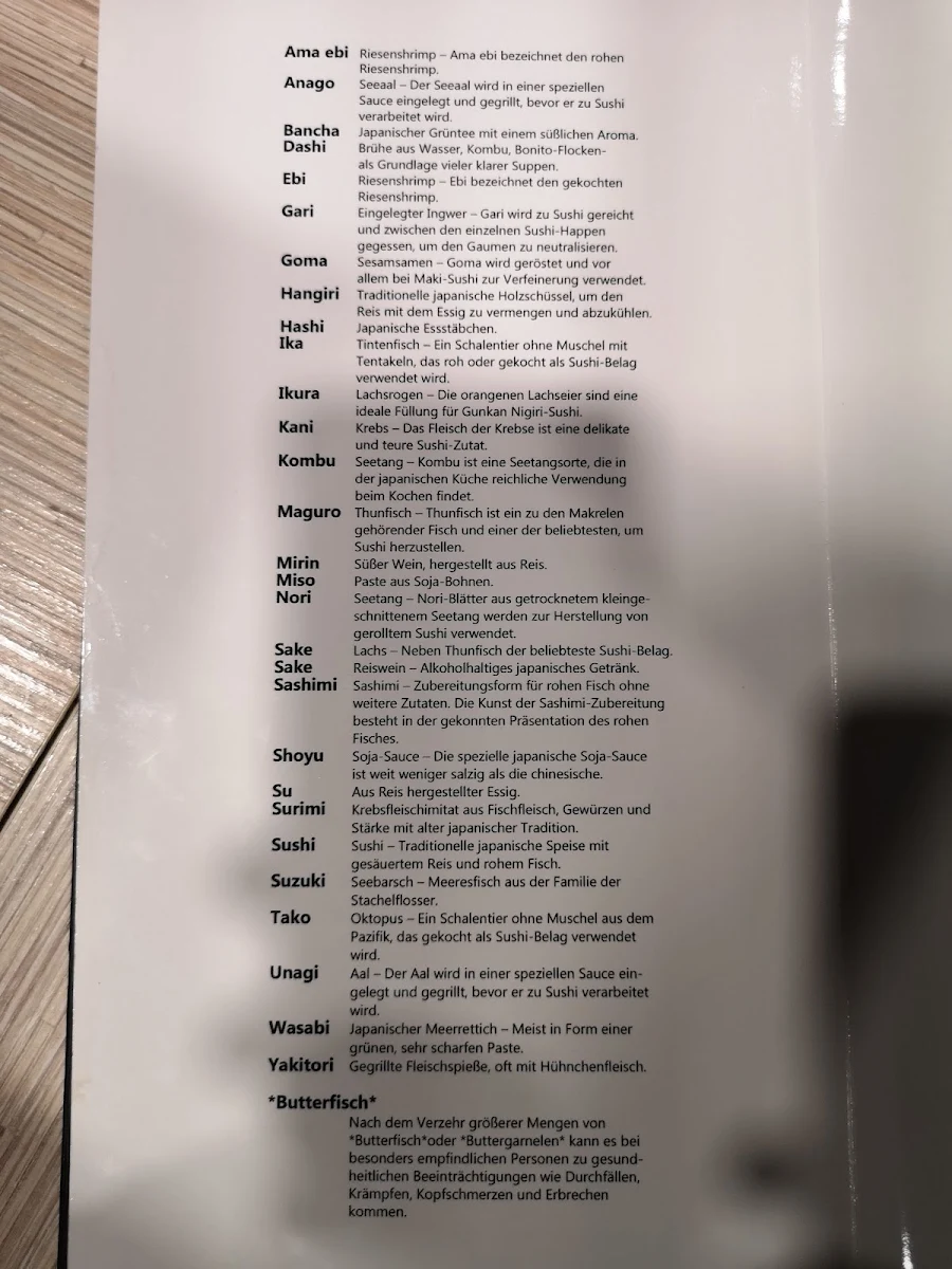 Speisekarte photo 6