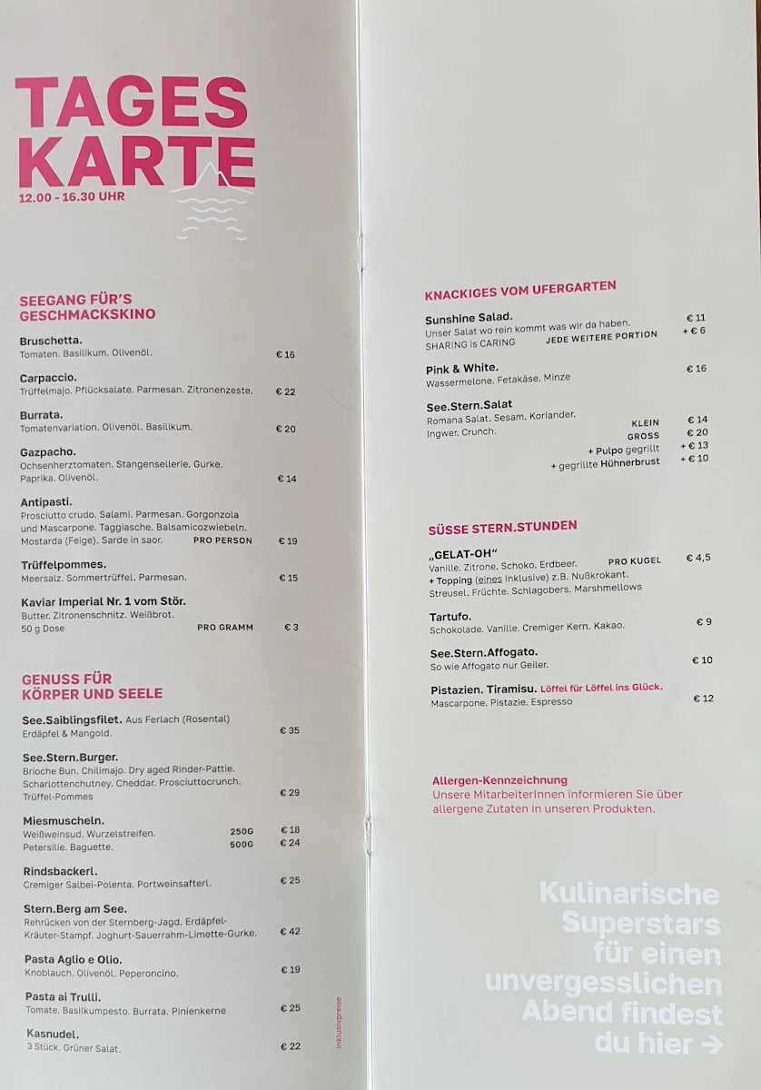 Speisekarte photo 1