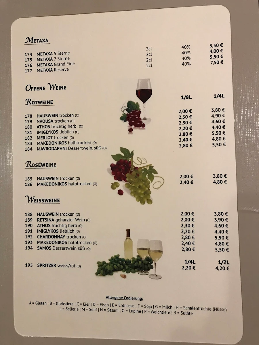 Speisekarte photo 3