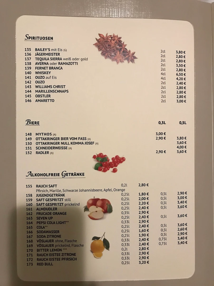Speisekarte photo 4