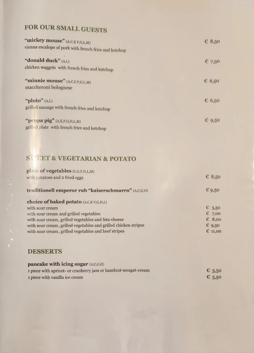 Speisekarte photo 5