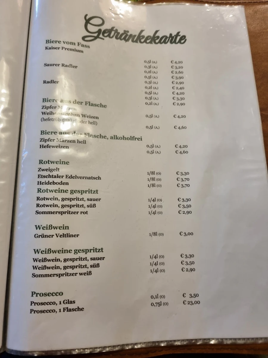 Speisekarte photo 6