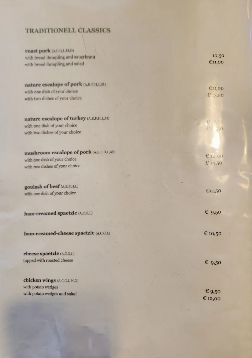 Speisekarte photo 8