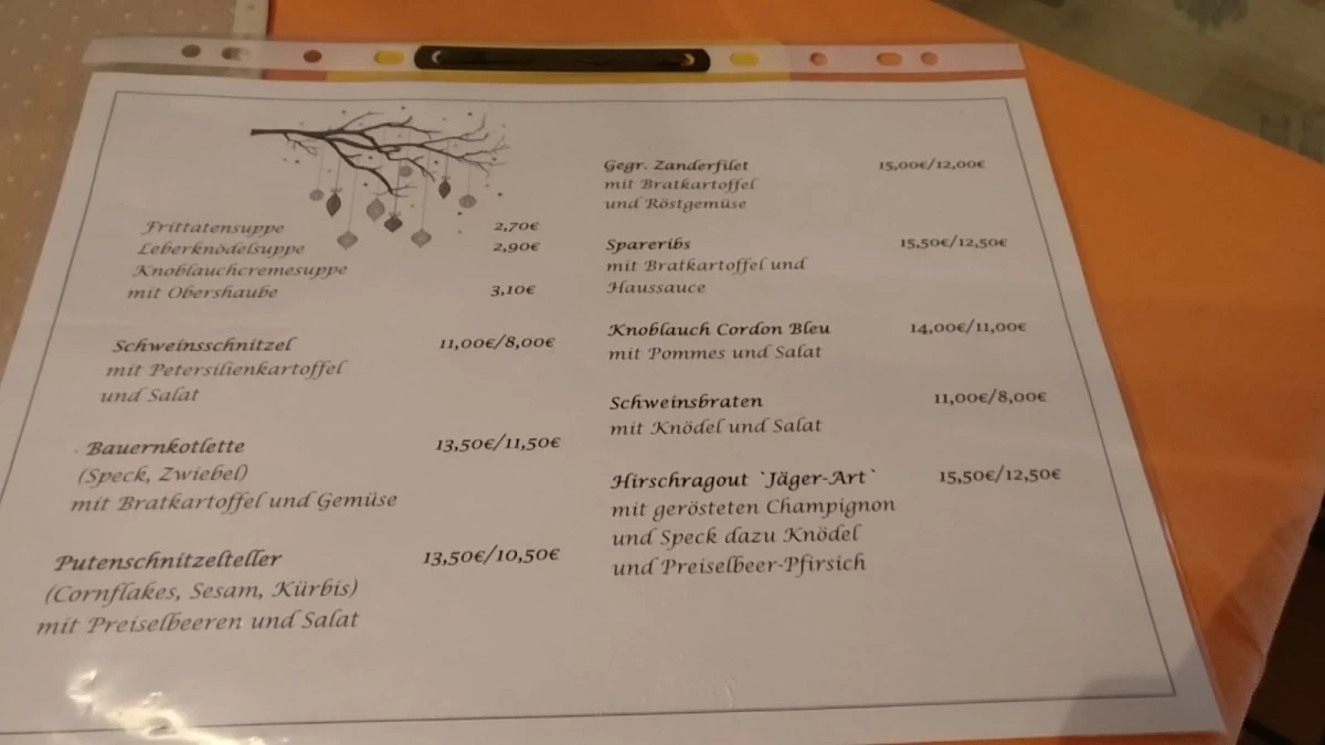 Speisekarte photo 2