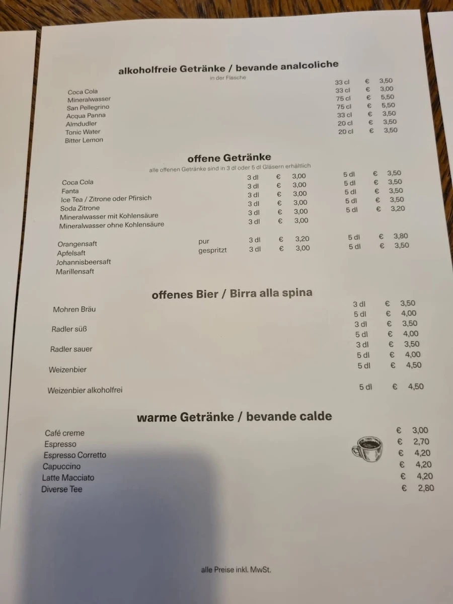 Speisekarte photo 3