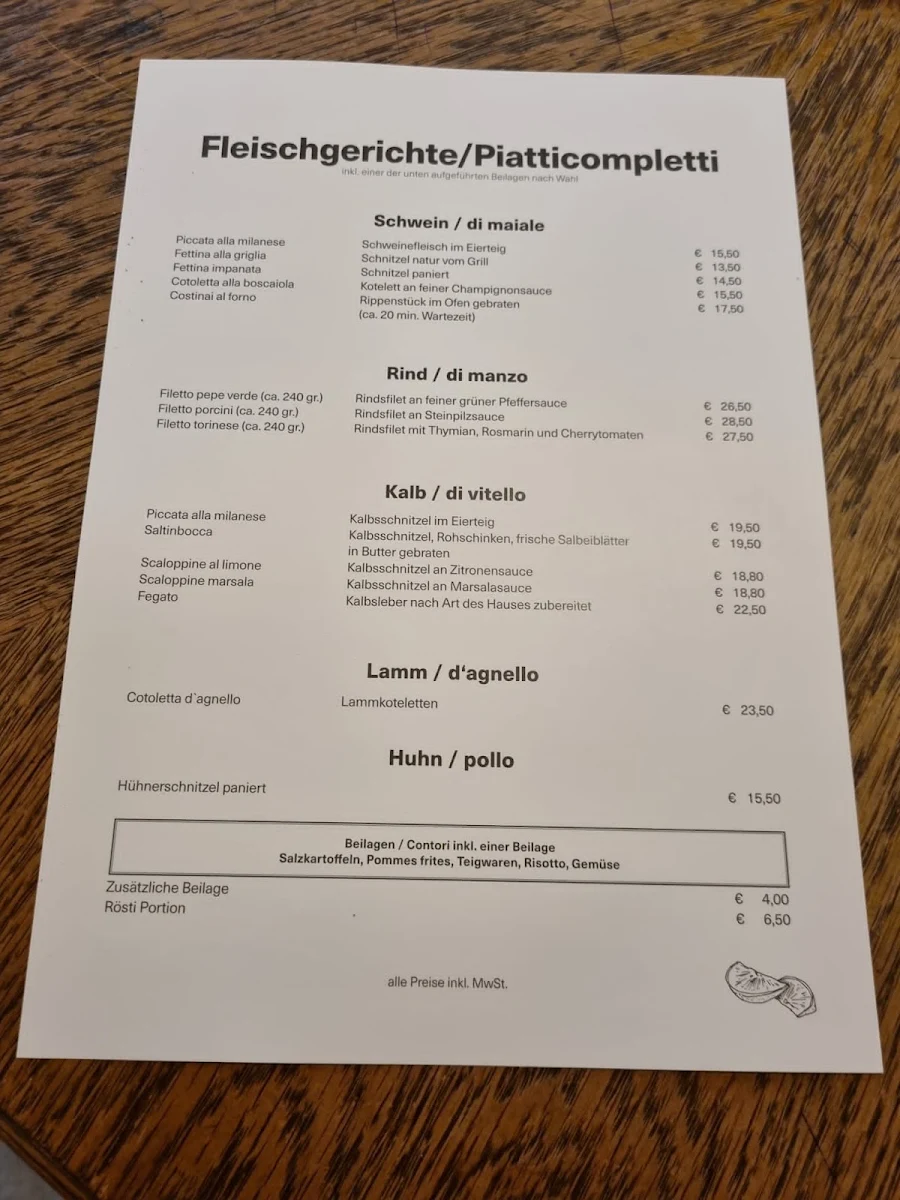 Speisekarte photo 4