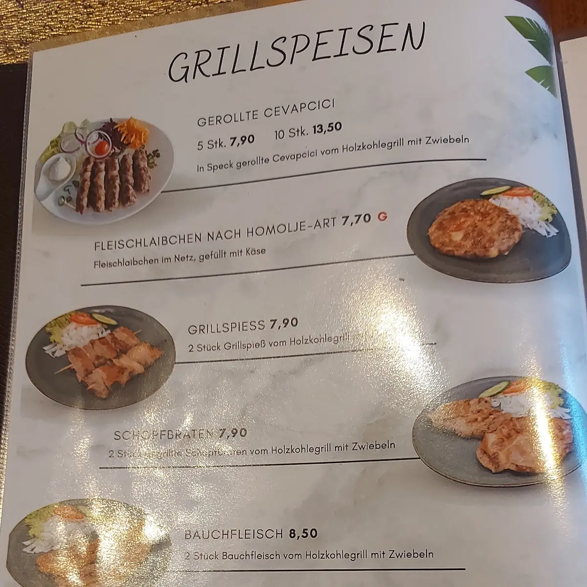 Speisekarte photo 3