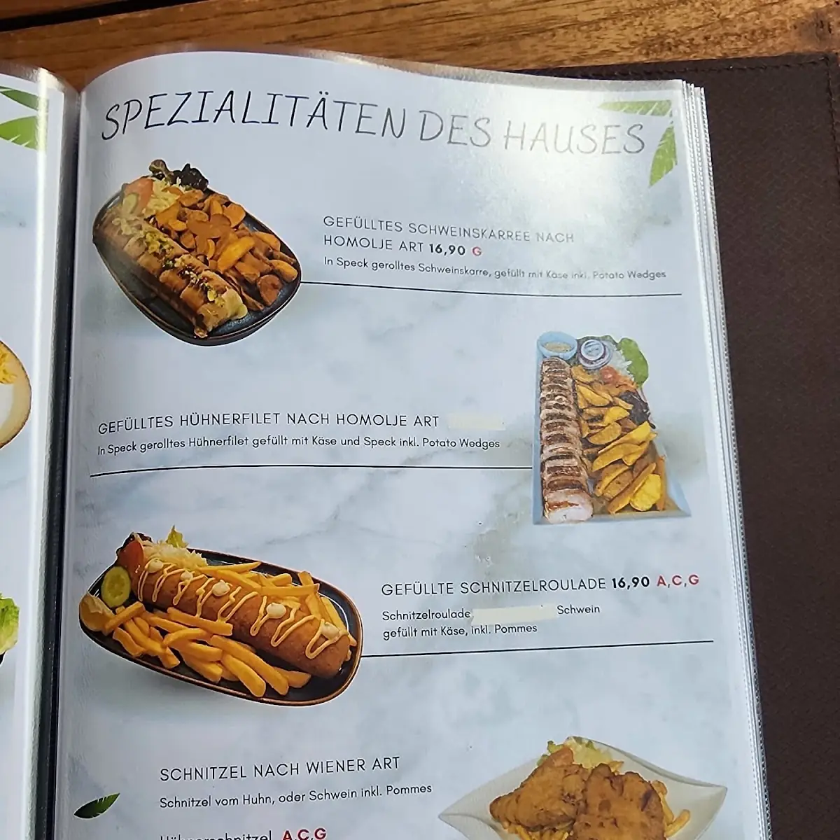 Speisekarte photo 6