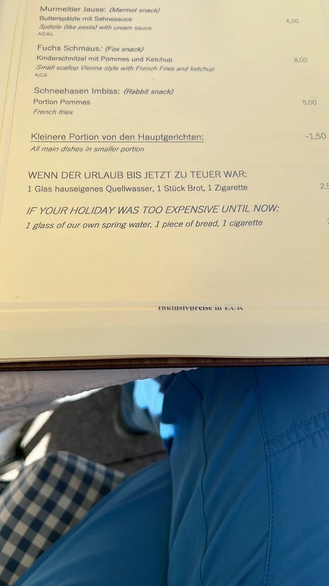 Speisekarte photo 2