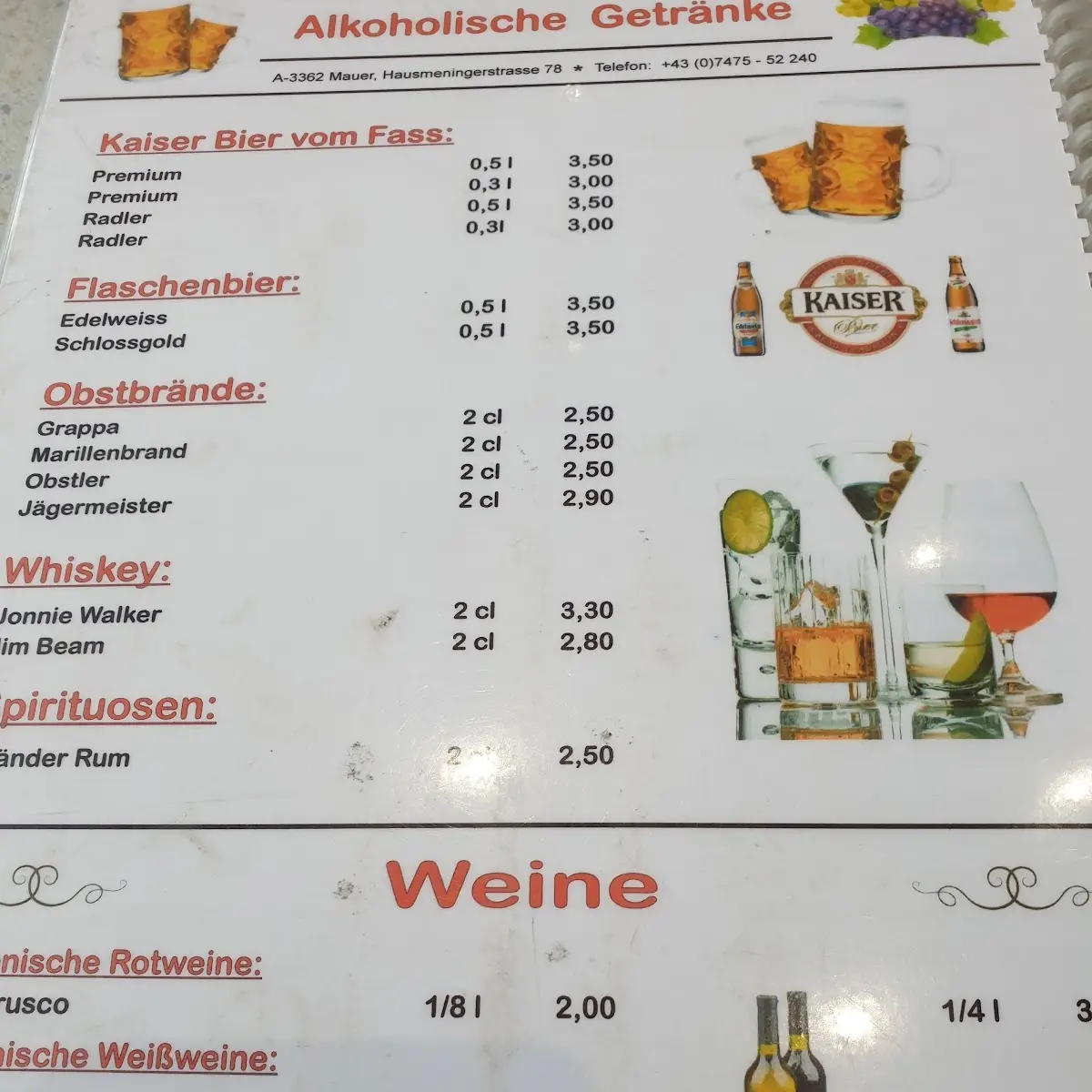 Speisekarte photo 10