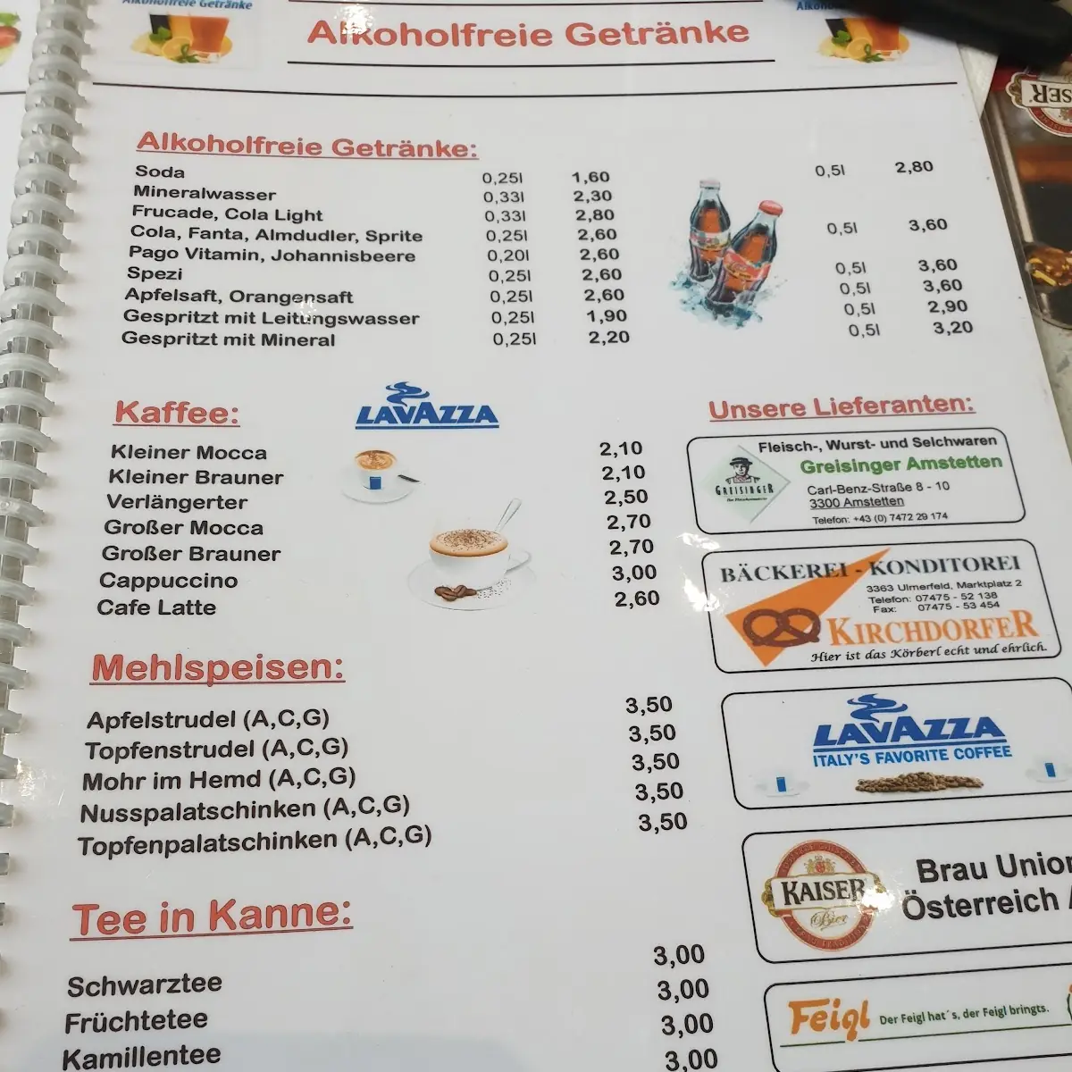 Speisekarte photo 8