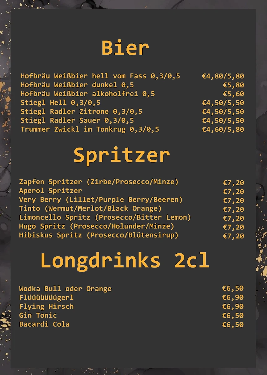 Speisekarte photo 2