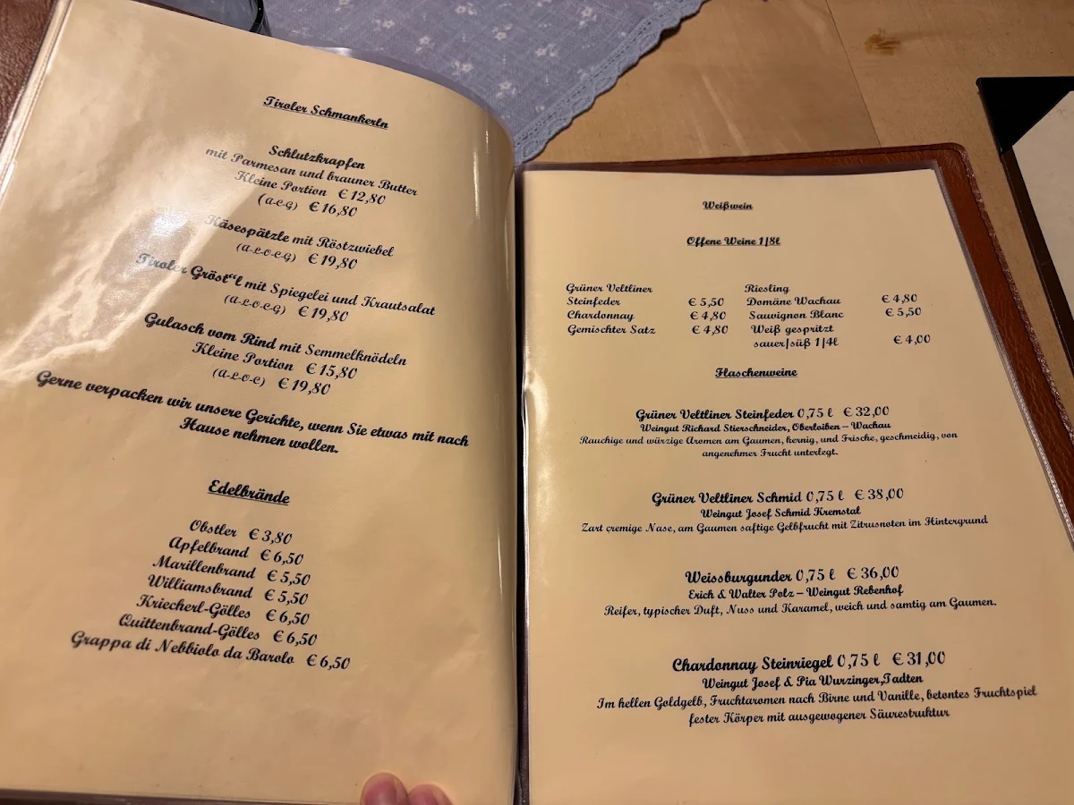 Speisekarte photo 1