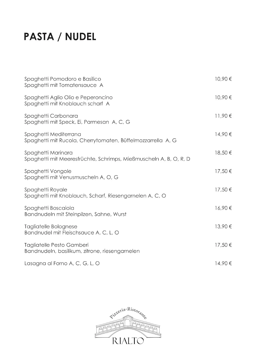 Speisekarte photo 2