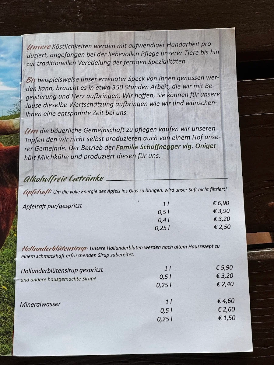 Speisekarte photo 4