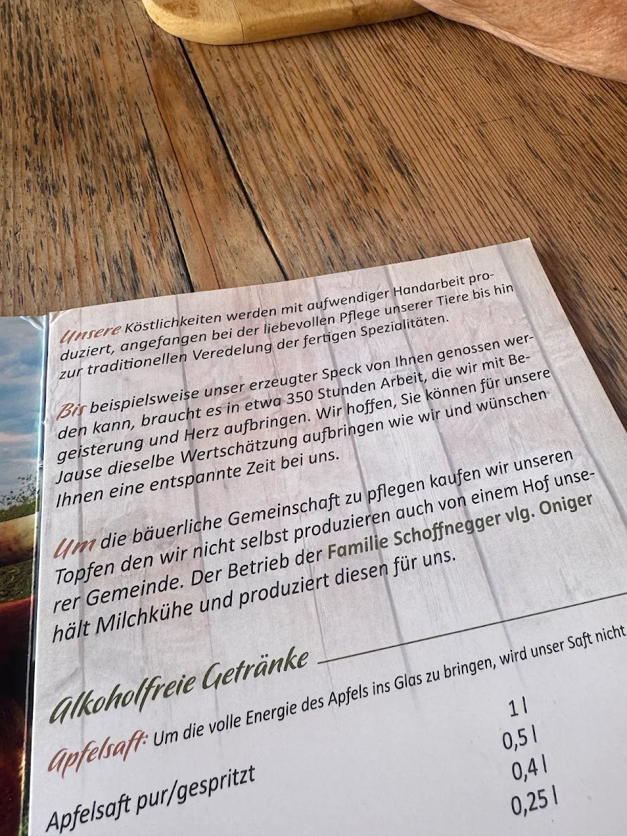 Speisekarte photo 5