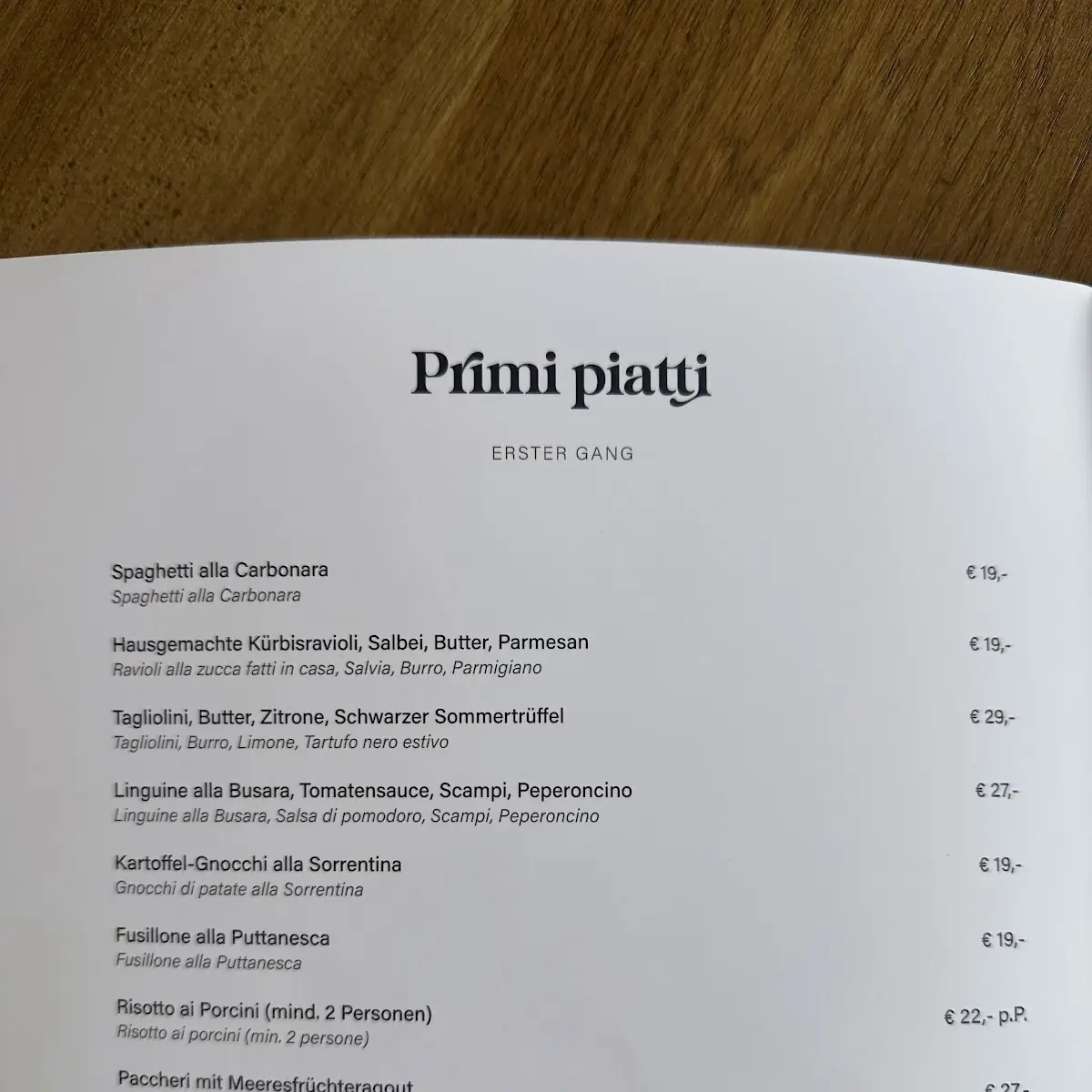 Speisekarte photo 5