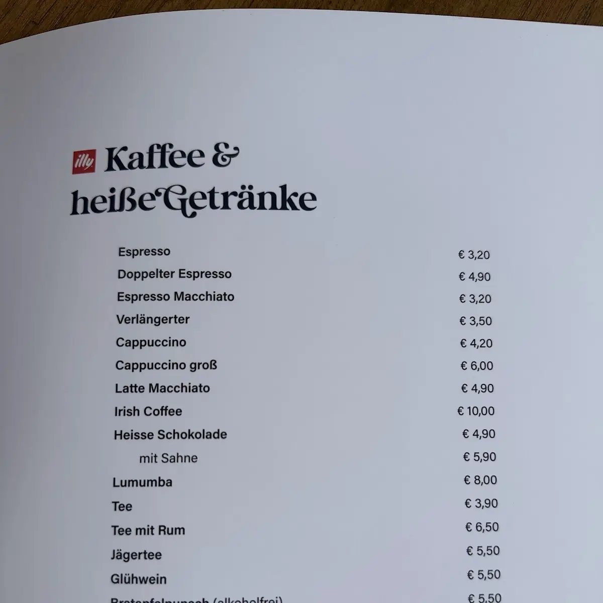 Speisekarte photo 7