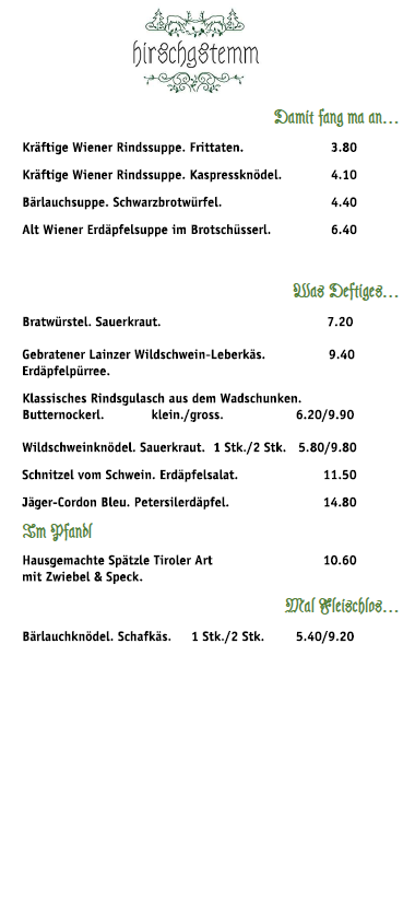 Speisekarte photo 8